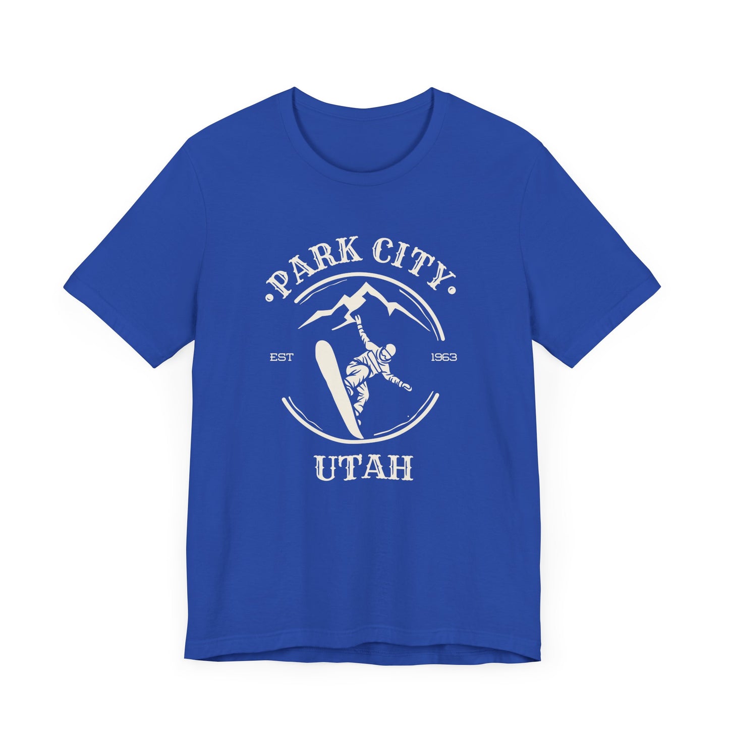 Park City Utah Snowboard Graphic T-Shirt