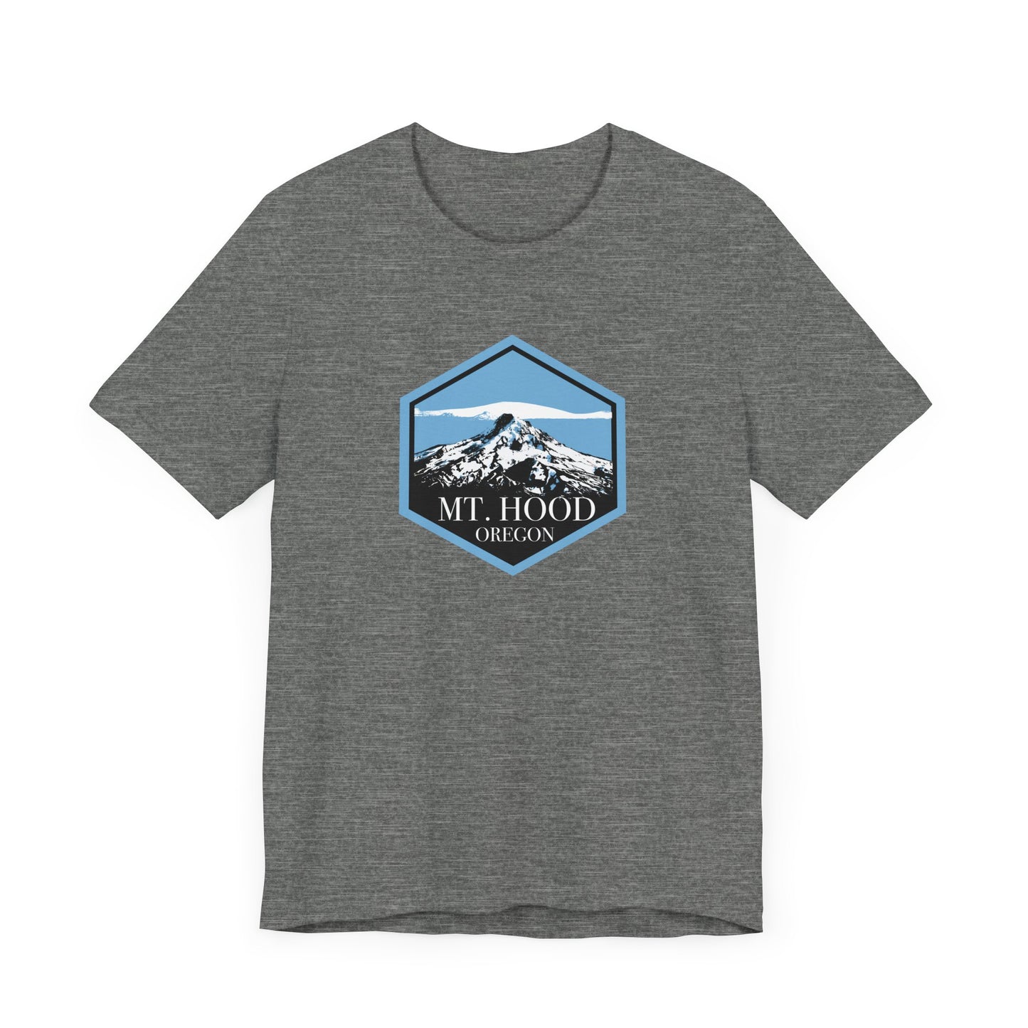 Mt Hood Oregon Badge T-Shirt