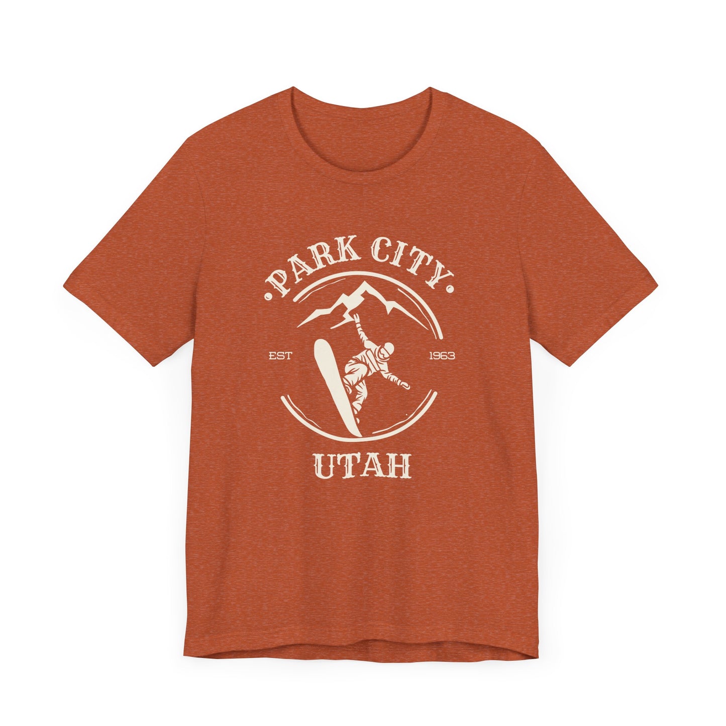 Park City Utah Snowboard Graphic T-Shirt