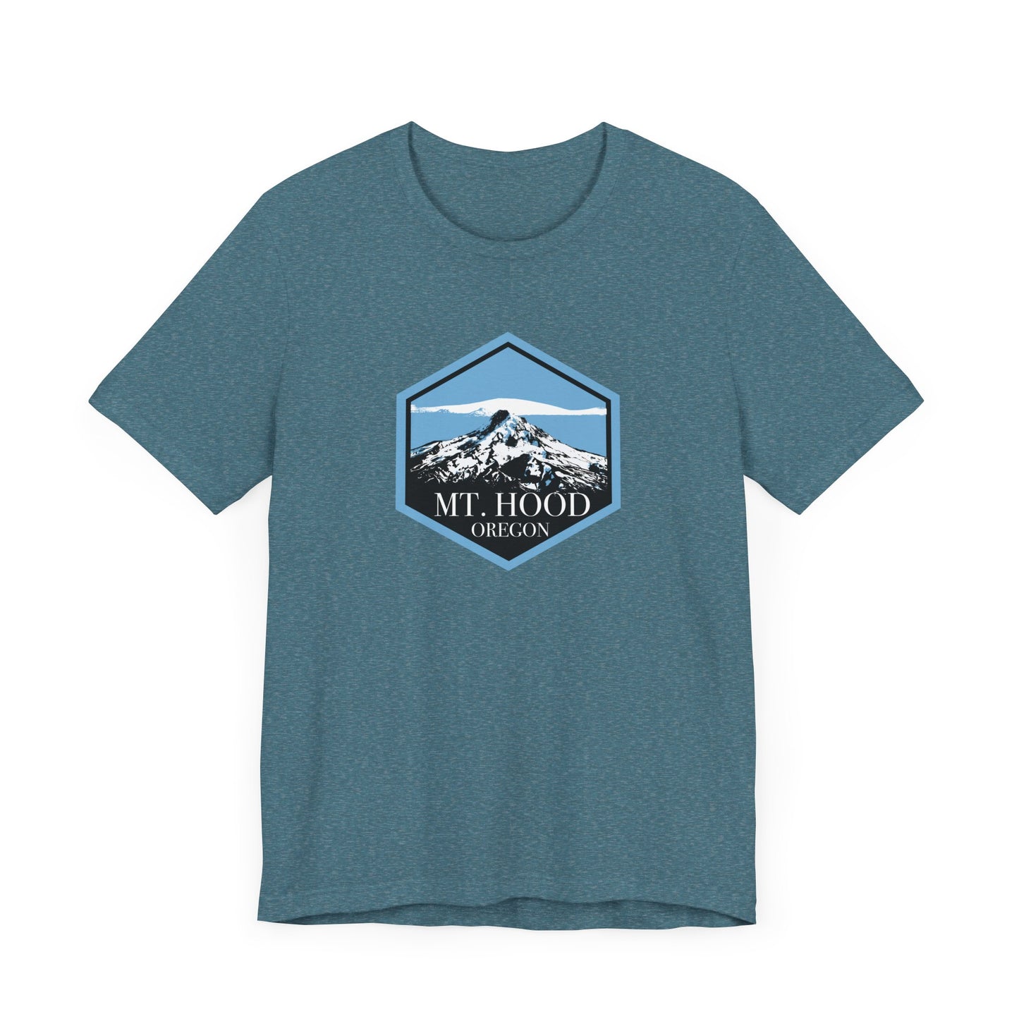 Mt Hood Oregon Badge T-Shirt