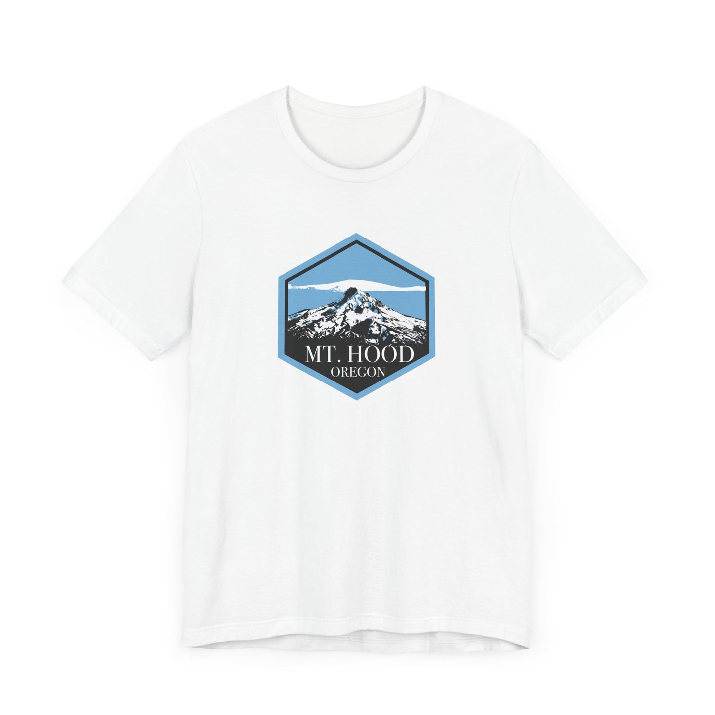 Mt Hood Oregon Badge T-Shirt
